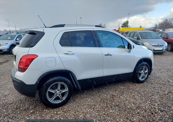 Chevrolet Trax cena 35900 przebieg: 219000, rok produkcji 2013 z Lębork małe 781
